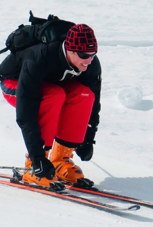 الأمير وليام ورياضة التزلج