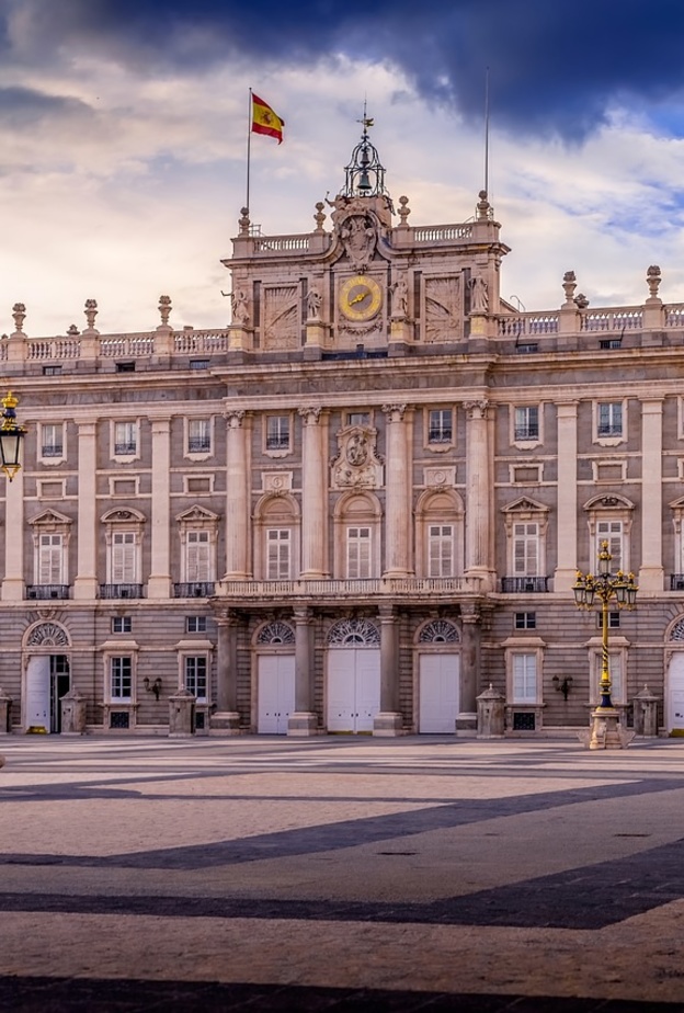القصر الملكي في مدريد بواسطة ddzphoto