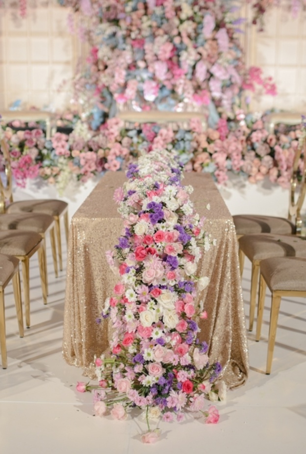 باقة ألوان بتدرجات البنفسجي