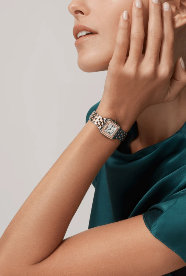 ساعة Panthère de Cartier الأنيقة