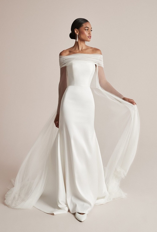 فساتين زفاف هادئة