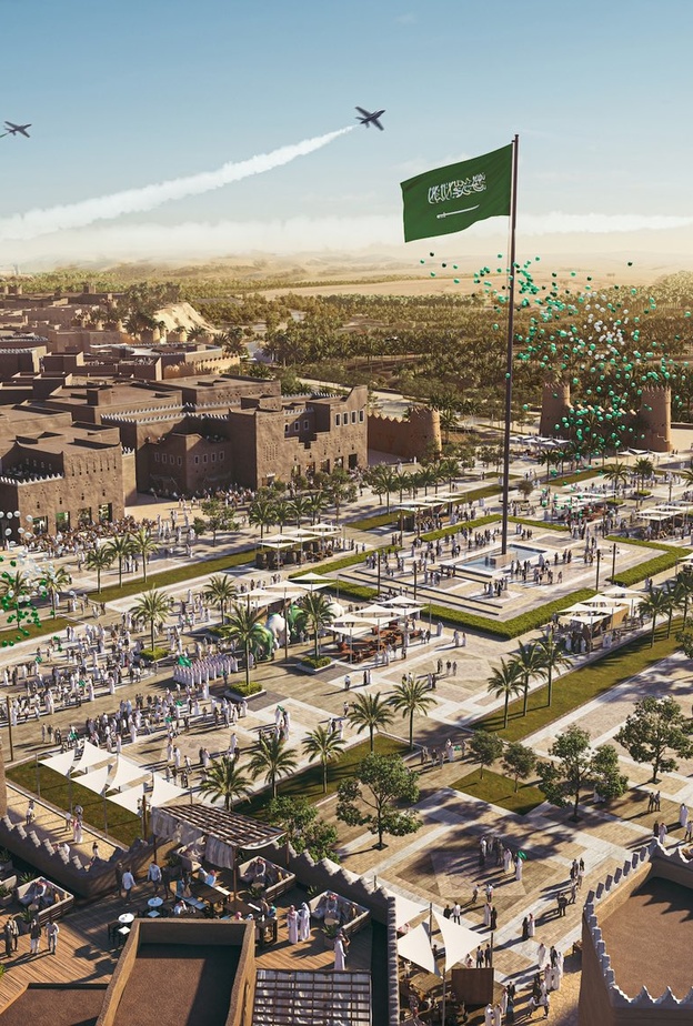 مشروع الدرعية يحصل على شهادة عالمية للاستدامة من المجلس الأمريكي للمباني الخضراء