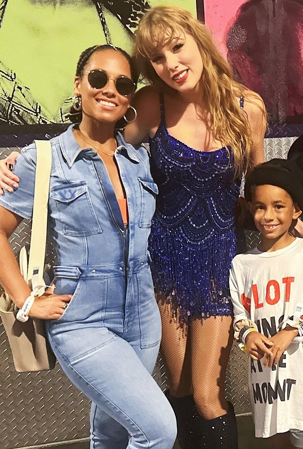 تايلور سويفت وأليشيا كيز