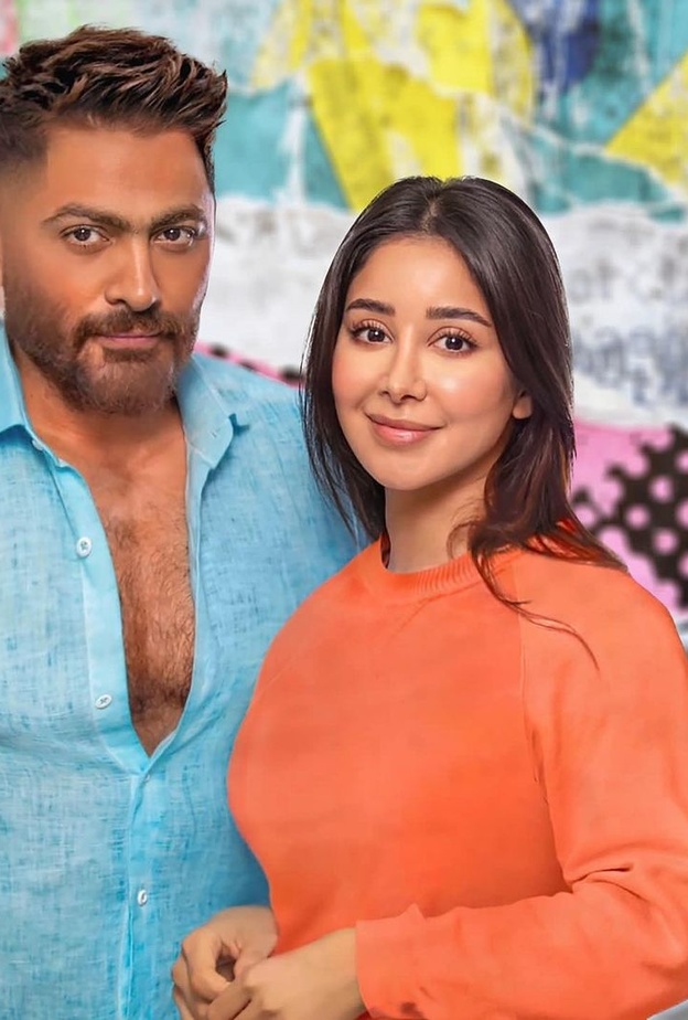 تامر حسني وأسيل عمران