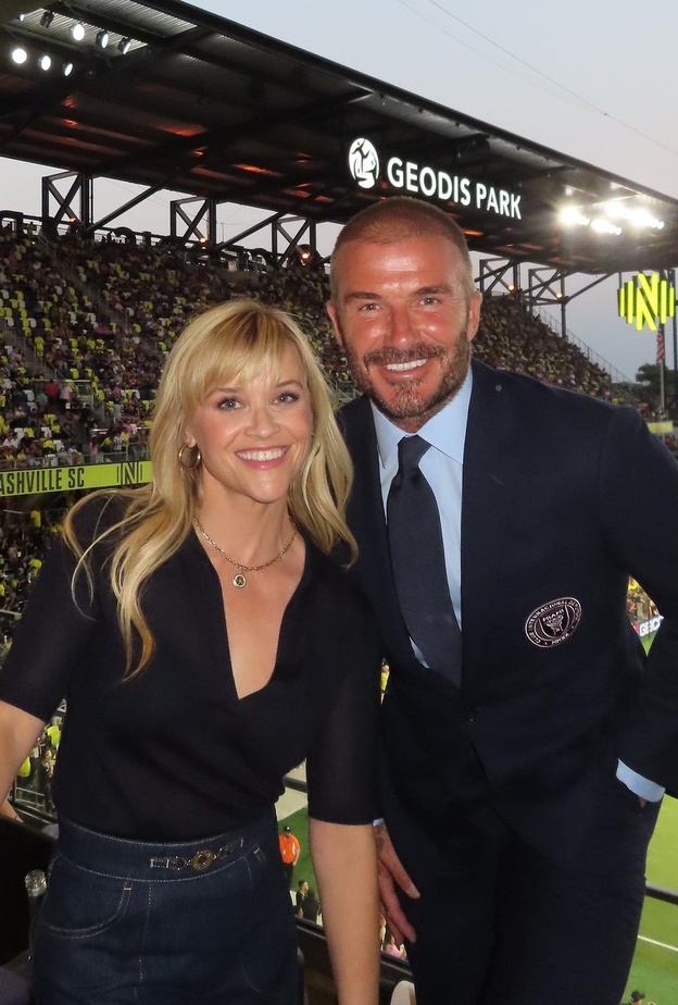 ديفيد بيكهام و ريس ويذرسبون