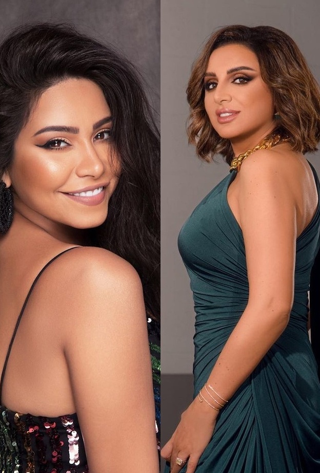 أنغام وشيرين عبد الوهاب