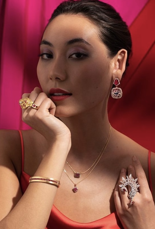 Ruth Tomlinson وGemfields تطلق مجموعة Montepuez للمجوهرات الجديدة