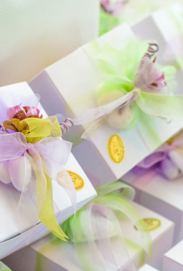 أفكارهدايا بسيطة بميزانية مقبولة لضيوف حفل الزفاف