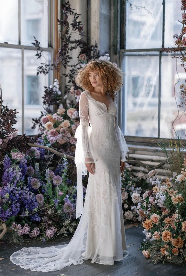 فساتين زفاف لعروس الخريف@clairepettibone