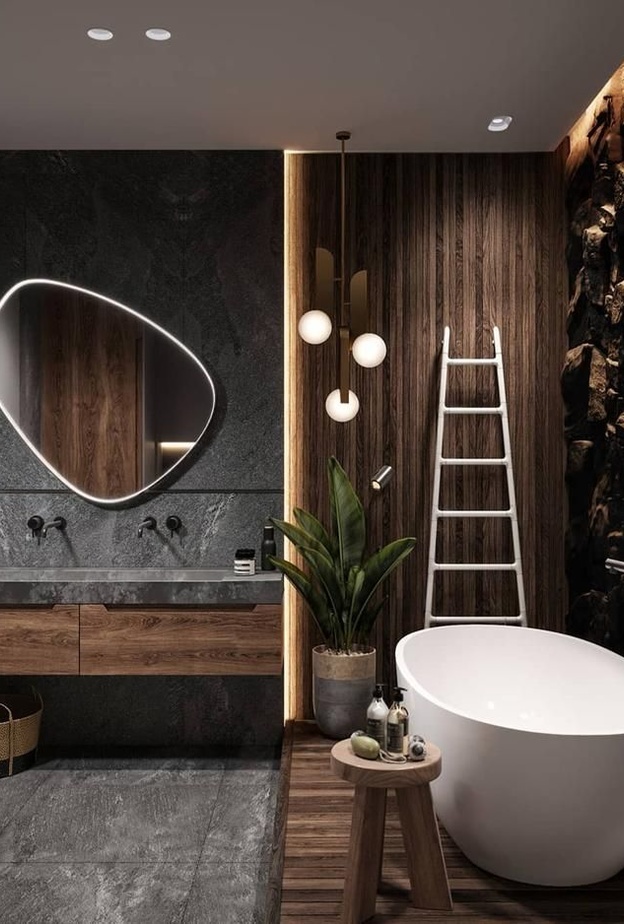 9 نصائح أساسية لخلط ومطابقة أنماط البلاط في ديكورات الحمامات