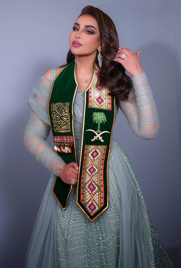 ‏ماذا اختارت أحلام من تصاميم مجوهرات في اليوم الوطني السعودي؟