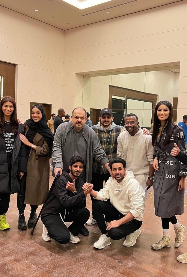 صناع مسرحية "معلقاتنا امتداد أمجاد"