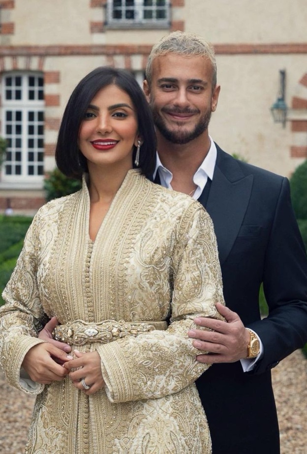 سعد لمجرد وزوجته