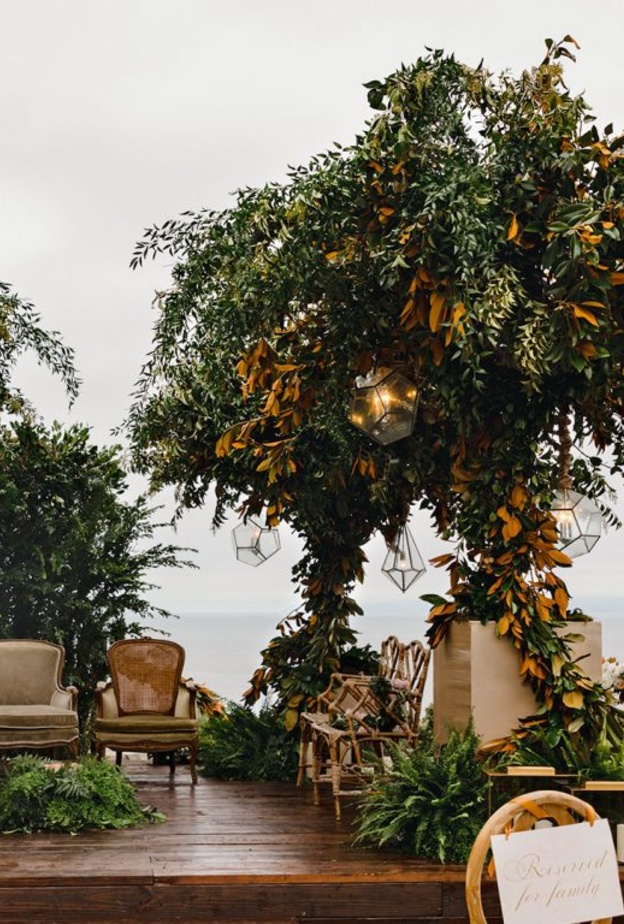 افكار تنظيم حفل زفاف متجدد وصديق للبيئة