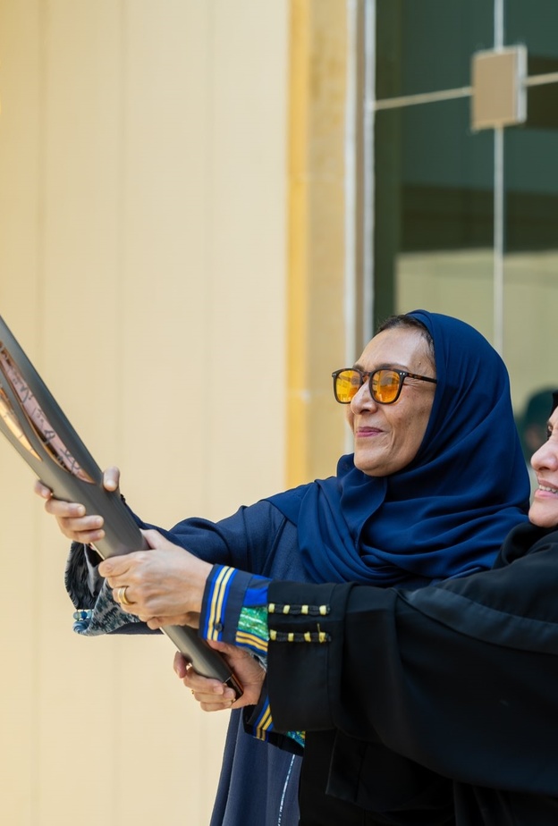 شعلة دورة الألعاب السعودية 2023 تواصل رحلتها في ربوع المملكة