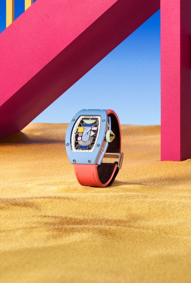 بهجة مشرقة هذا الخريف مع ساعات RM 07-01 Coloured Ceramics كلرد سيراميكس