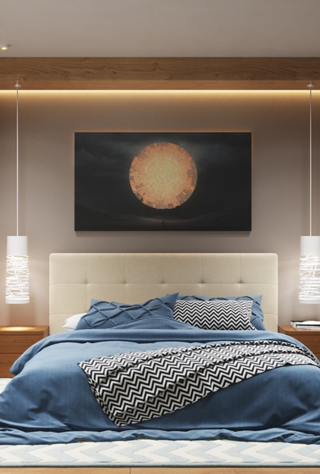 توزيع مثالي للإضاءة في غرف النوم