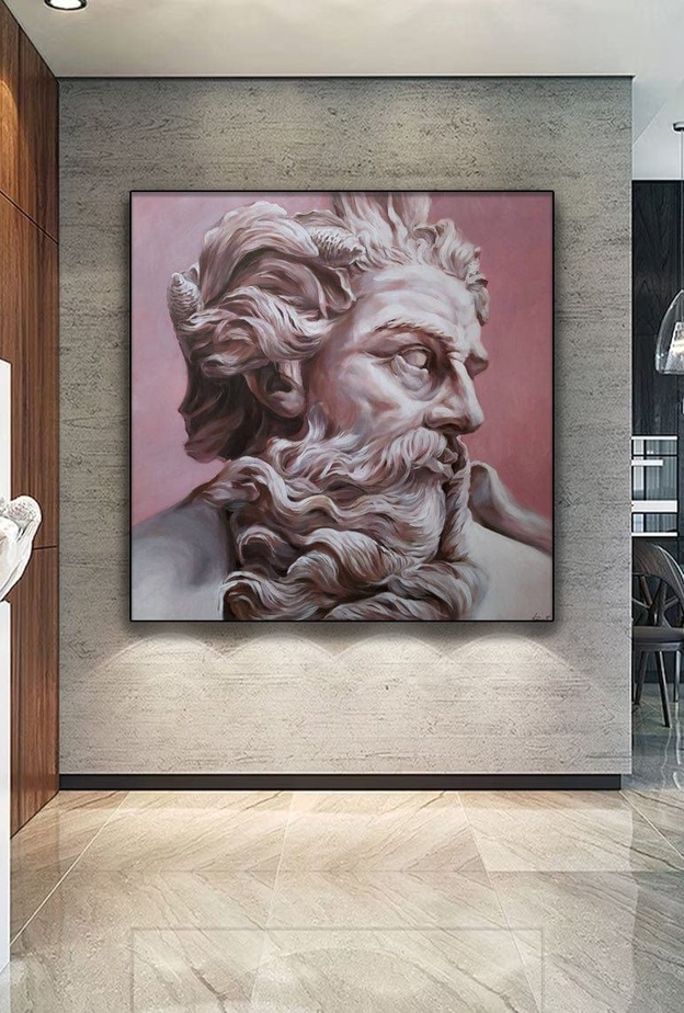 لوحة فنية تسبغ المنزل بطابع شخصي 