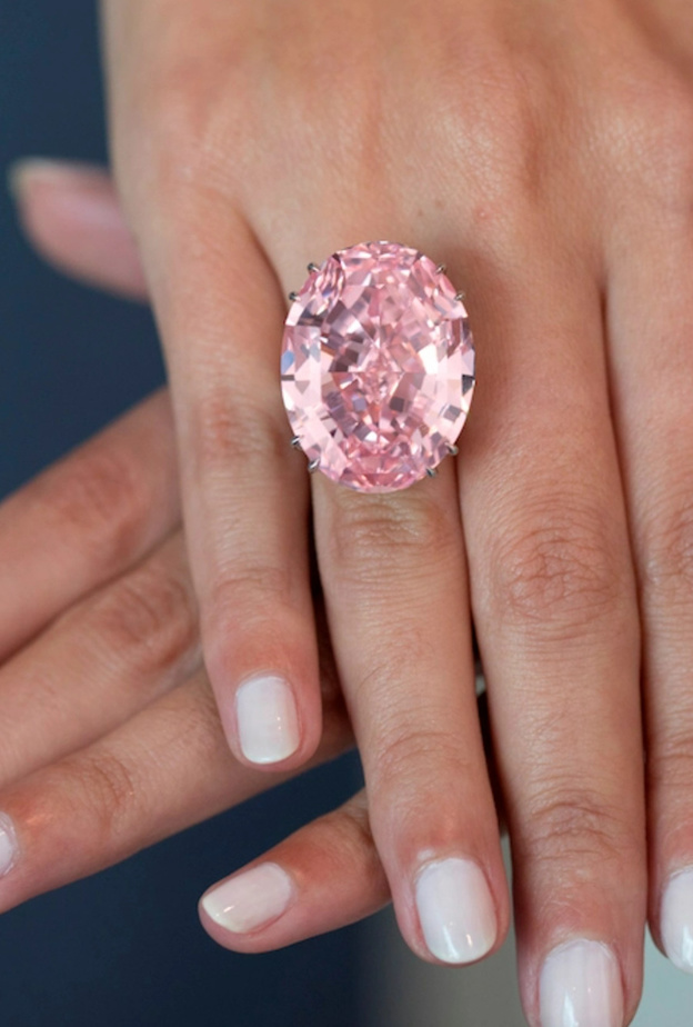 ماسة The Pink Star - الصورة عن موقع Only Natural Diamonds