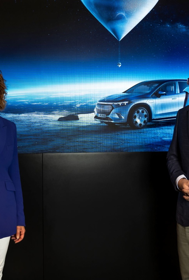 مرسيدس-بنز مع Space Perspective الرائدة في استكشاف الفضاء