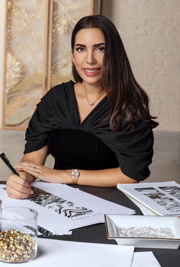 المصممة الواعدة رزان العزوني