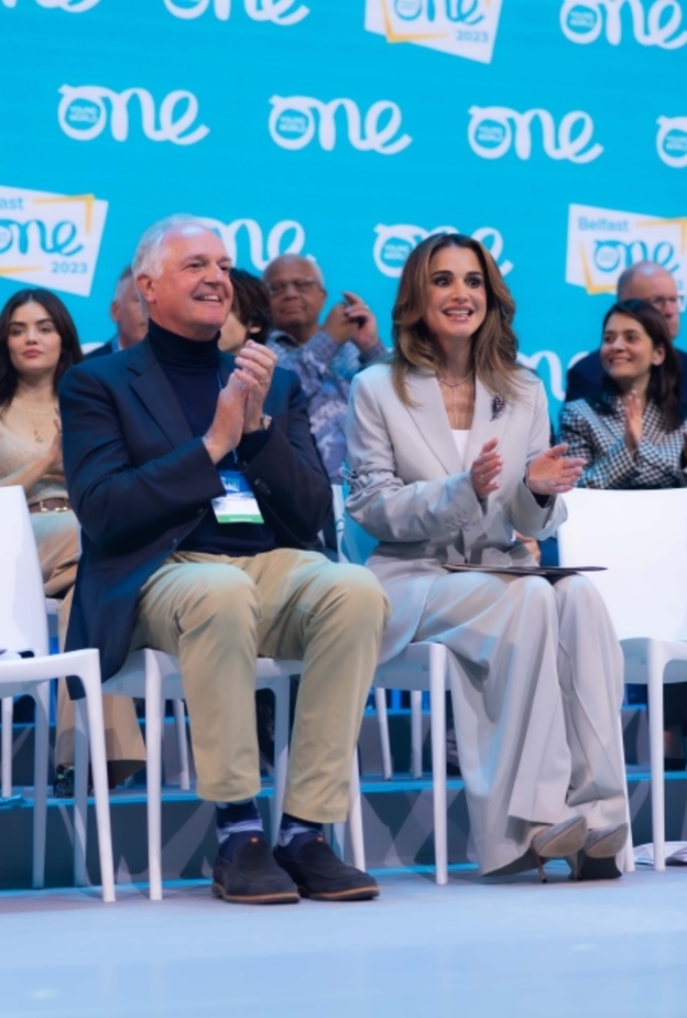 الملكة رانيا العبدالله تشارك في قمة "عالم شاب واحد" بإيرلندا الشمالية