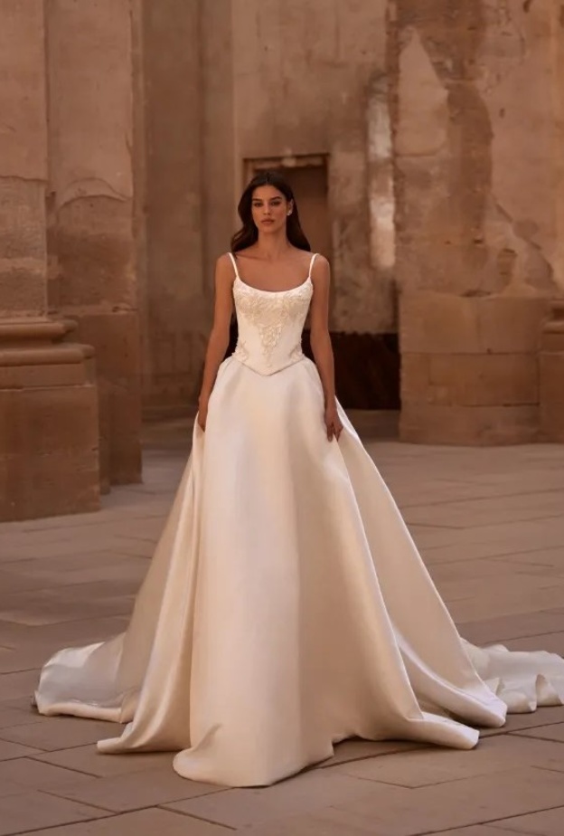 فساتين زفاف منفوشة من أسبوع الموضة العرائسي في نيويورك@millanova