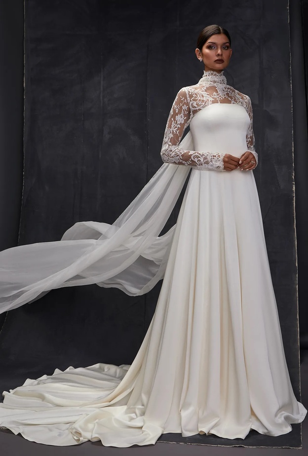 فساتين زفاف من أسبوع الموضة العرائسي في نيويورك@nadiamanjarrez