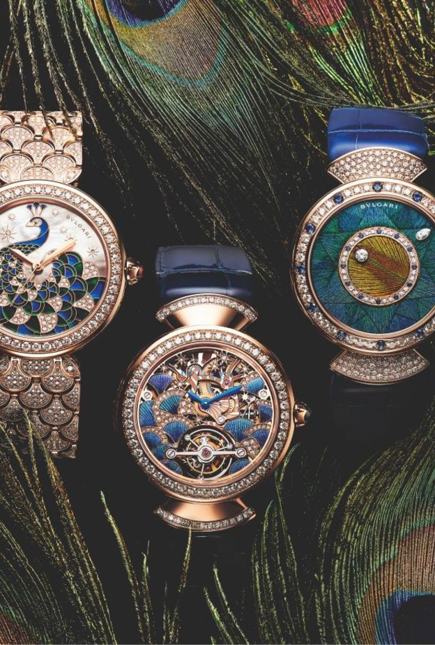 بولغري تطلق مجموعة ساعات جديدة من مجموعة ديفاز دريم بيكوك الشهيرة