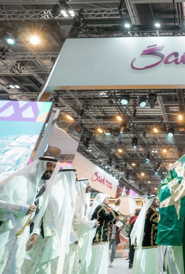 تعزيز مكانة السياحة السعودية عالميا.. جناح المملكة الأكبر في سوق السفر العالمي في لندن