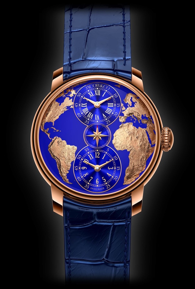 ساعة The World Is Yours من جاكوب أند كو Jacob & Co تتألق بتصميم ابداعي واحترافي