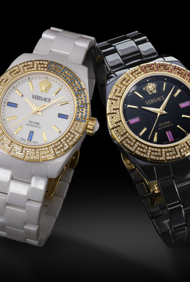 فيرساتشي تطلق مجموعة ساعات We love diamonds الكبسولية