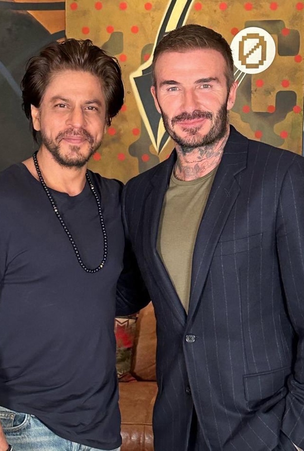 ديفيد بيكهام وشاروخان