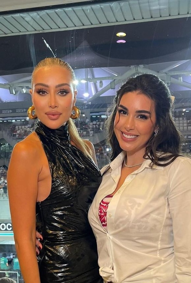 اطلالات النجمات الجمالية في سباق "الفورمولا 1" بأبو ظبي