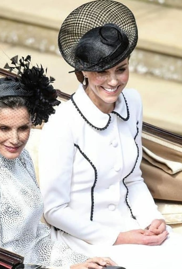 الملكة ليتيزيا والأميرة كايت ميدلتون