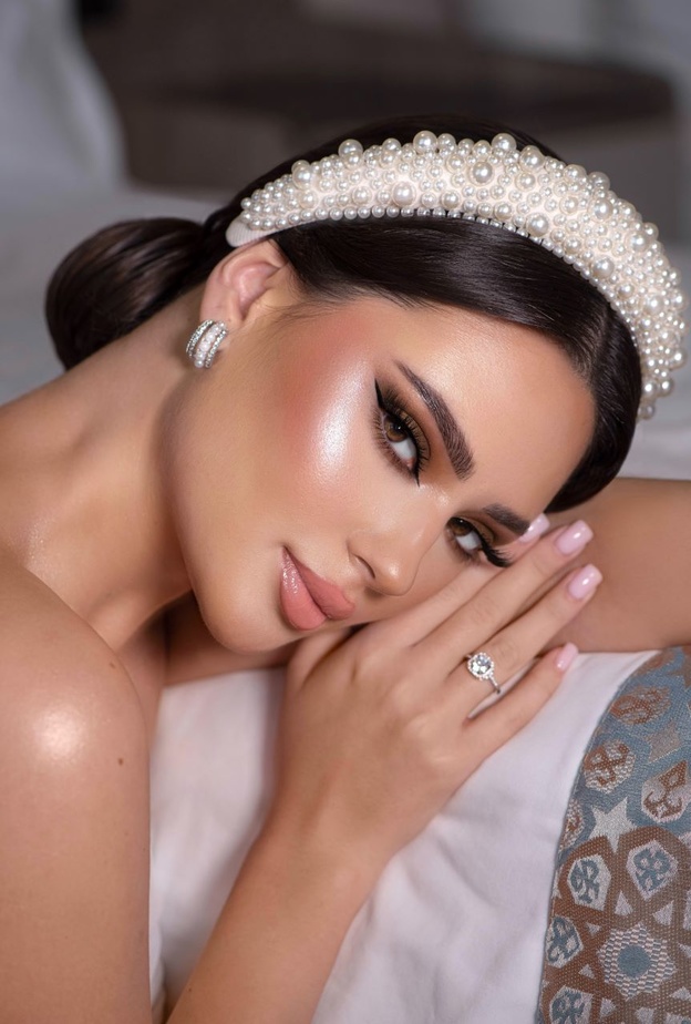 تسريحة عروس من خبيرة الشعر السعوديه جيهان الغامدي