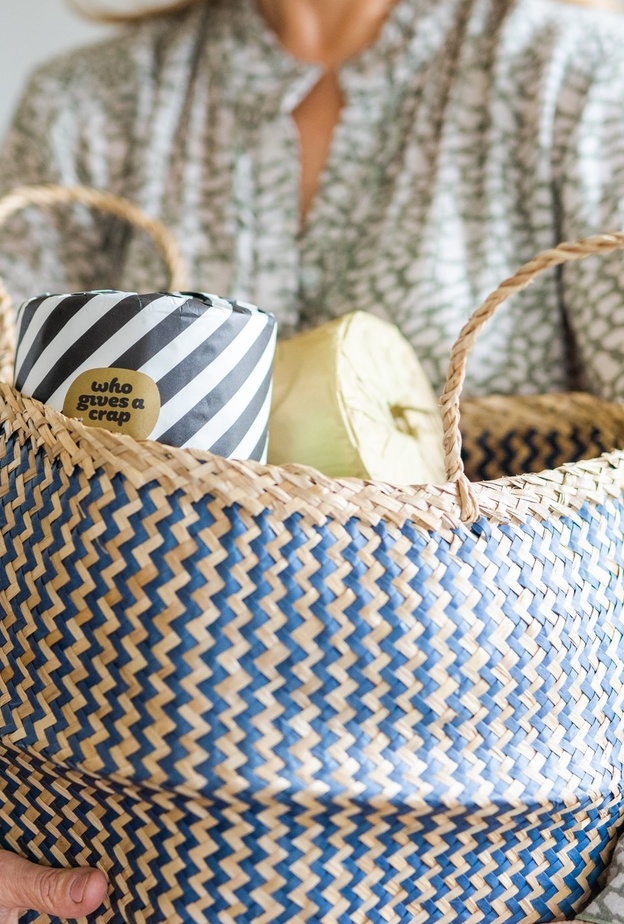 خطوات صنع سلال التخزين باستخدام الورق المعاد تدويره