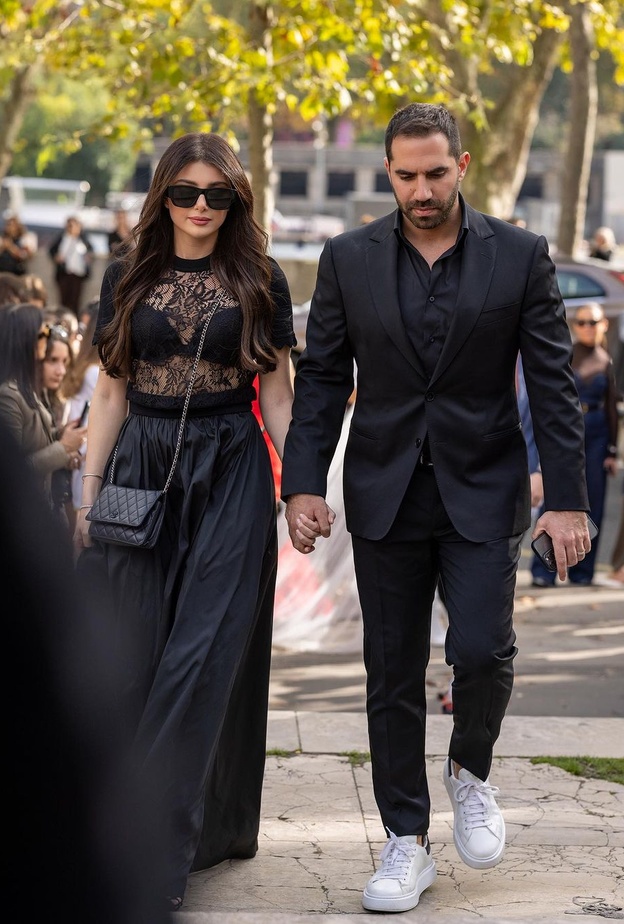 أناقة ماريتا الحلاني وزوجها في حصاد عام 2023 