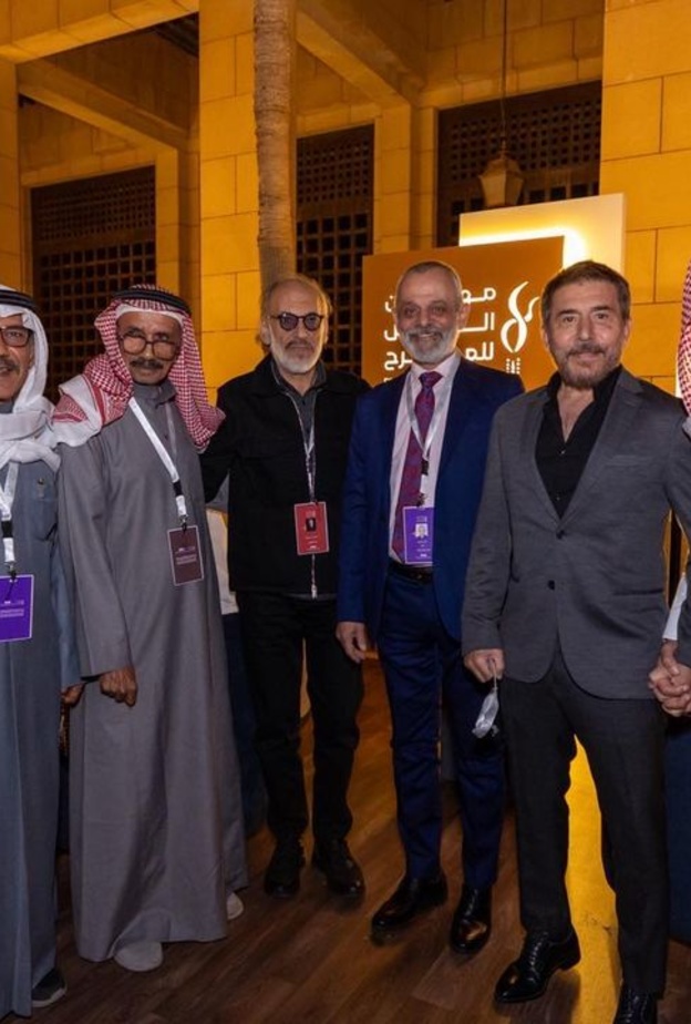 النجوم في مهرجان الرياض للمسرح