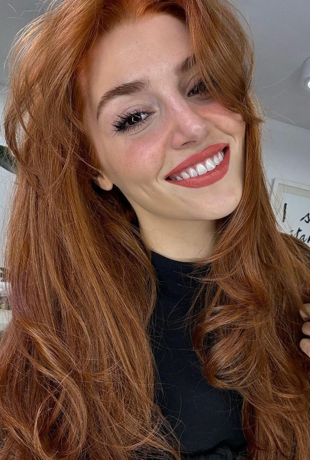 هاندا أرتشيل بنيو لوك الشعر البرتقالي ..هل ناسبها