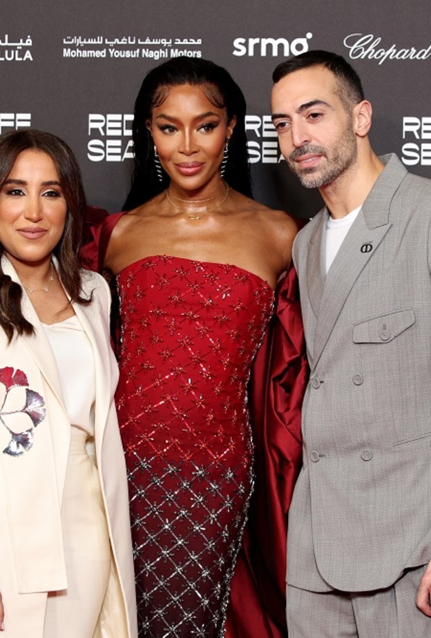 نعومي كامبل وجمانا الراشد ومحمد التركي