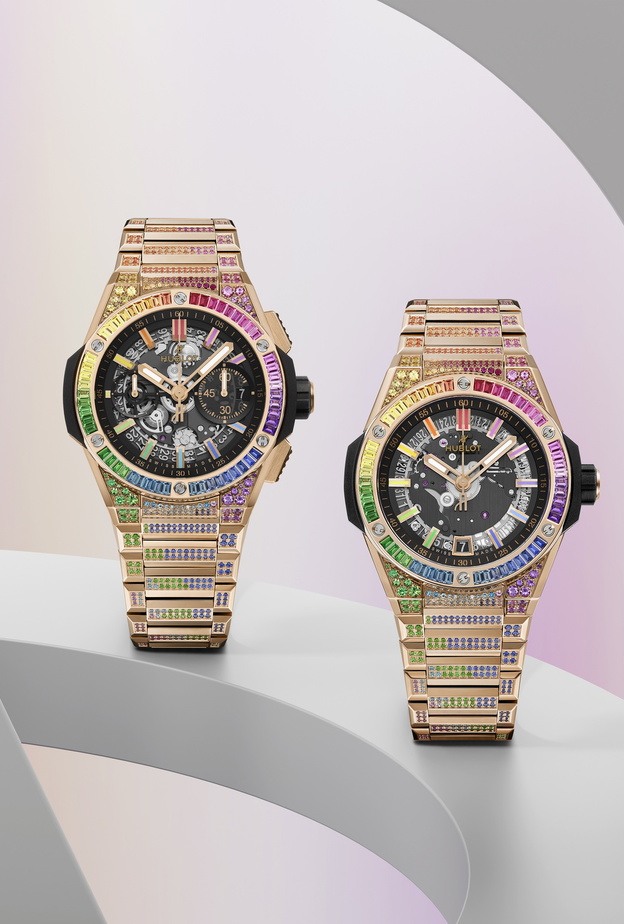HUBLOT_BIG BANG INTEGRATED KING GOLD RAINBOW