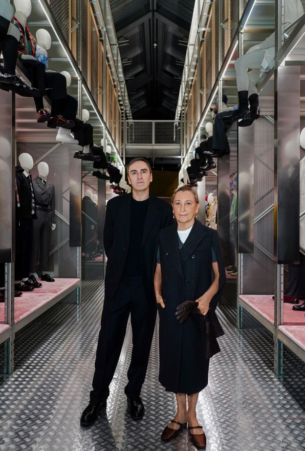 Miuccia Prada وRaf Simons