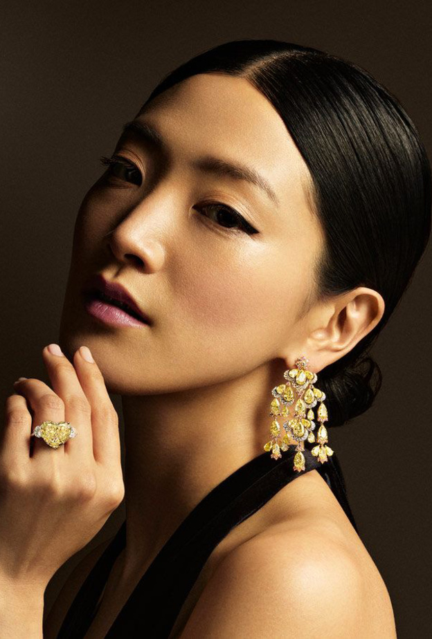 أقراط فخمة تضفي البريق الساحر على اطلالة السهرة