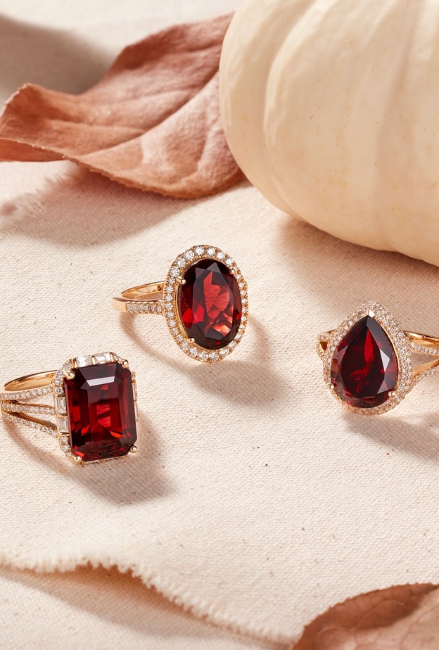 تعرفي على الغارنيت حجر مواليد شهر يناير