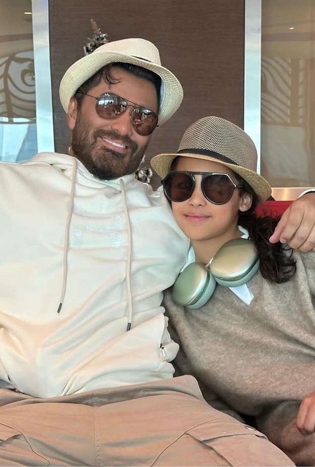 تامر حسني وابنته