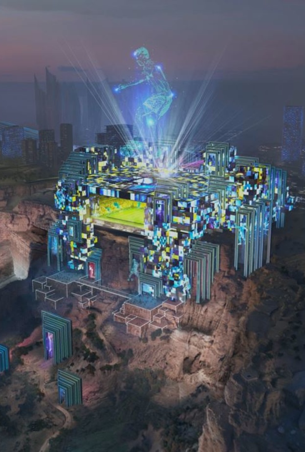 استاد الأمير محمد بن سلمان.. أيقونة رياضية سعودية جديدة بمدينة القدية  