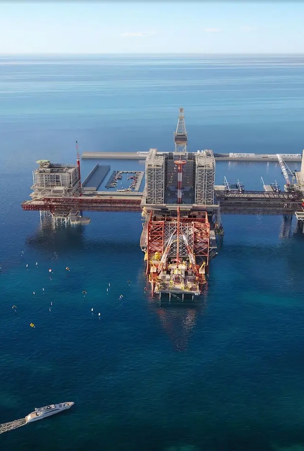 مشروعTHE RIG.  يعلن إطلاق مخططه العام أول وجهة عالمية لسياحة المغامرات