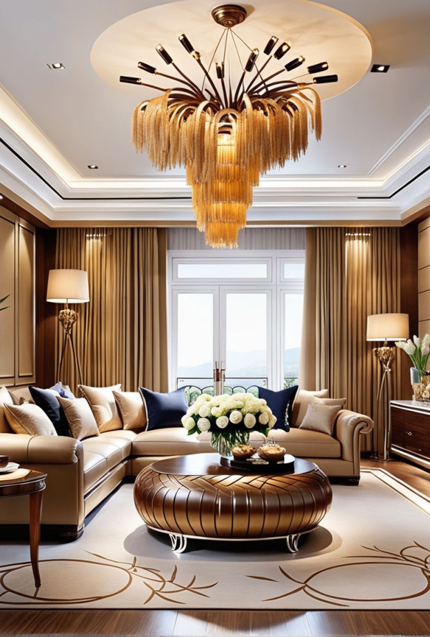 استخدام الجلود في الديكور يوحي بالفخامة