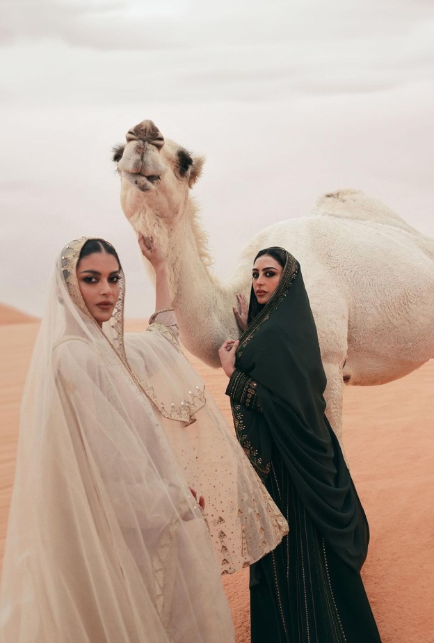 كيف أطلت المشاهير السعوديات على جمهورهن في يوم التأسيس؟